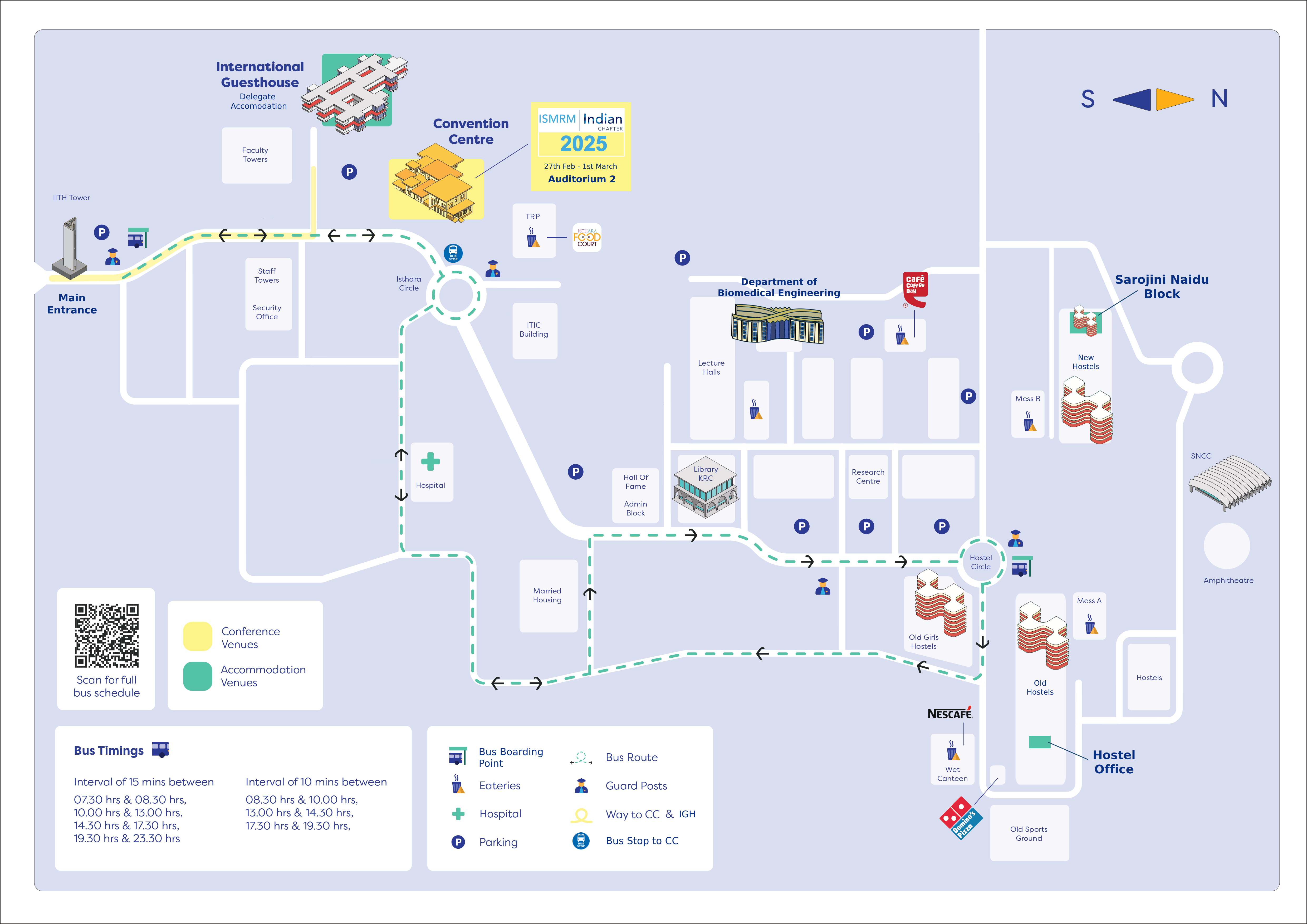 IITH Internal map